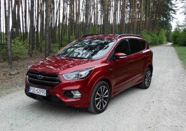 Ford Kuga cena 87900 przebieg: 86300, rok produkcji 2019 z Maszewo małe 154